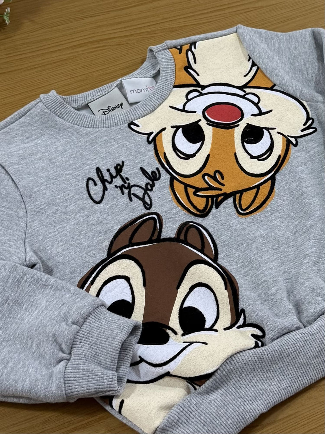 Casaco Infantil Momi Inverno Cinza Tico e Teco Disney