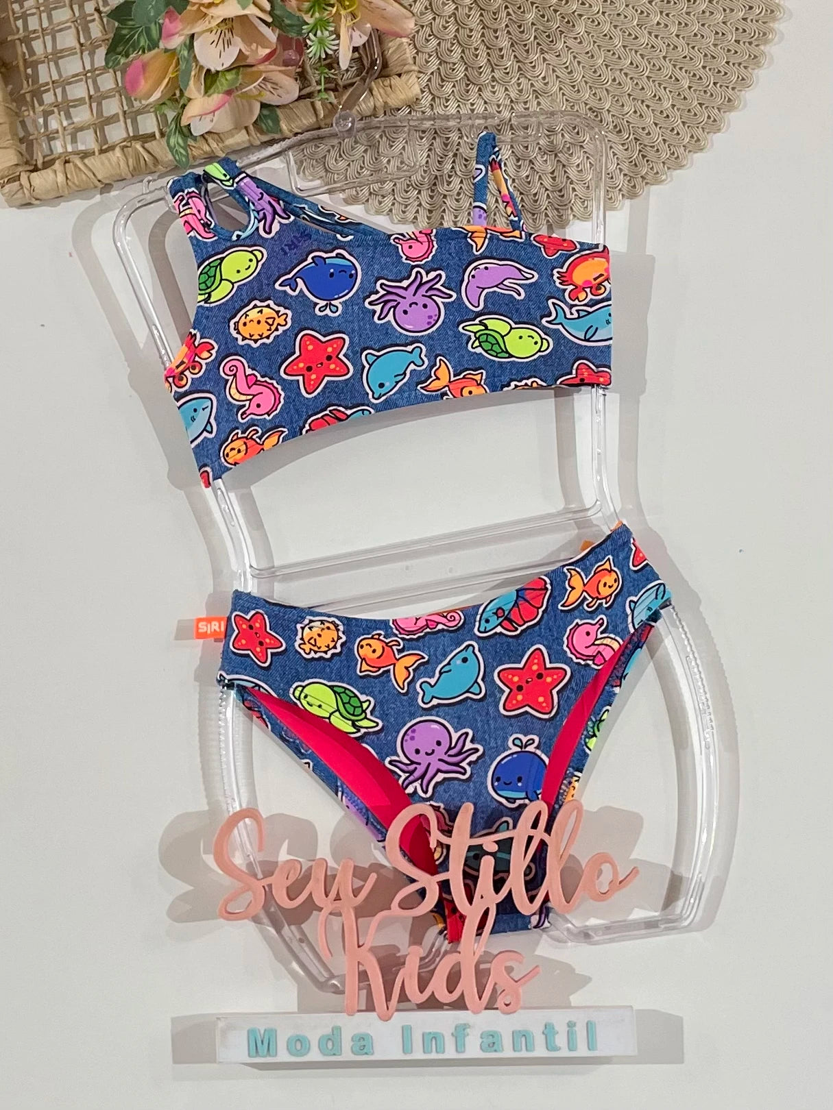 Biquíni Infantil Siri Kids Azul Sea Jeans 43067
