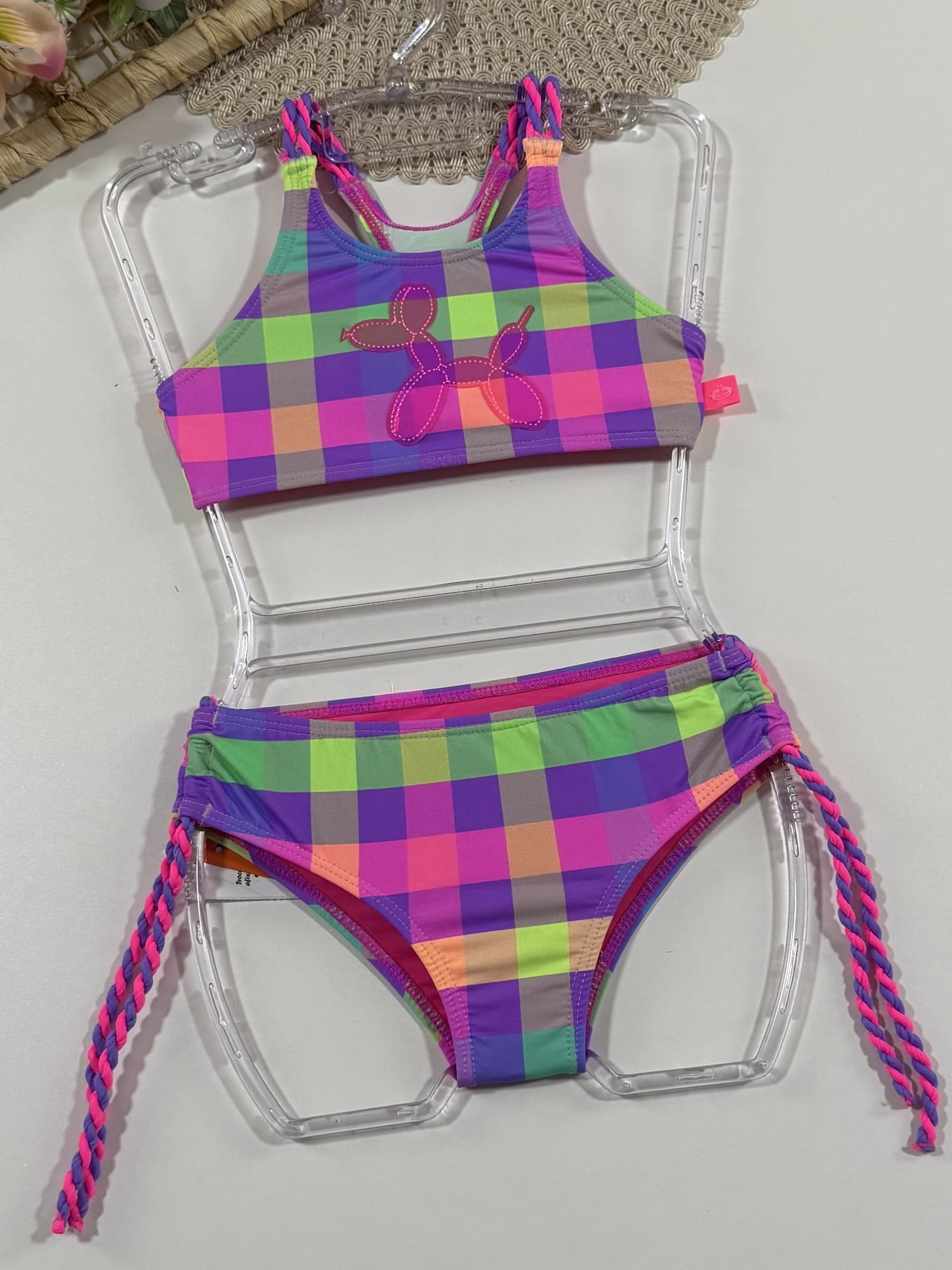 Biquíni Infantil Siri Kids Rose Sweet Color 40134