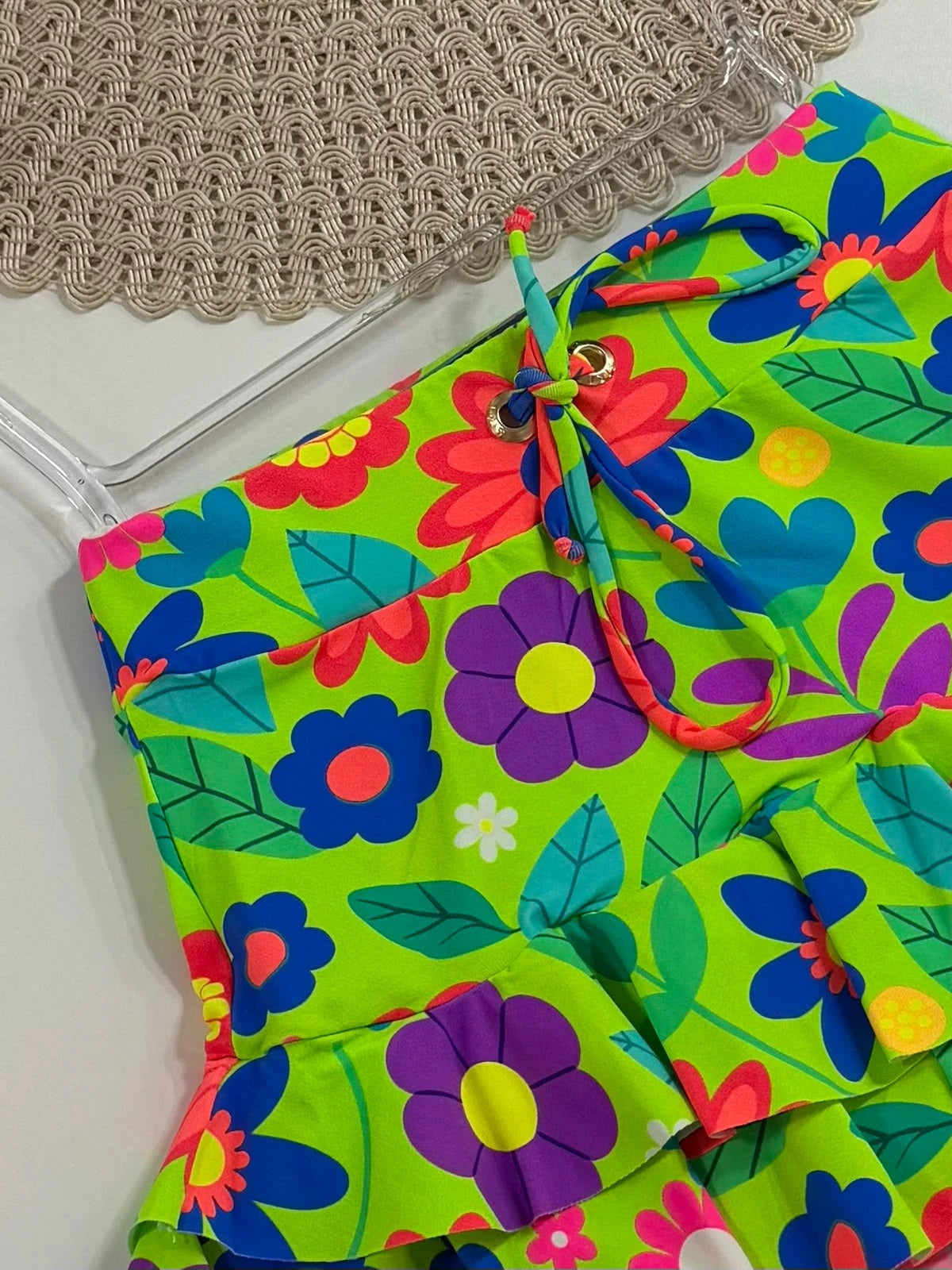 Saia Infantil Siri Kids Verde Julia Jardim 43168