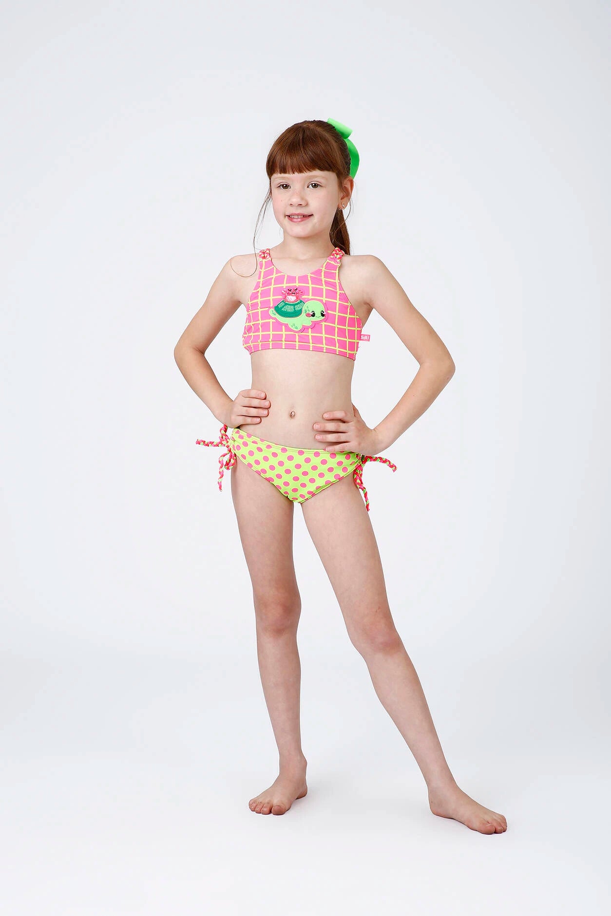Biquíni Infantil Siri Kids Rosa Rose Turtle 43134
