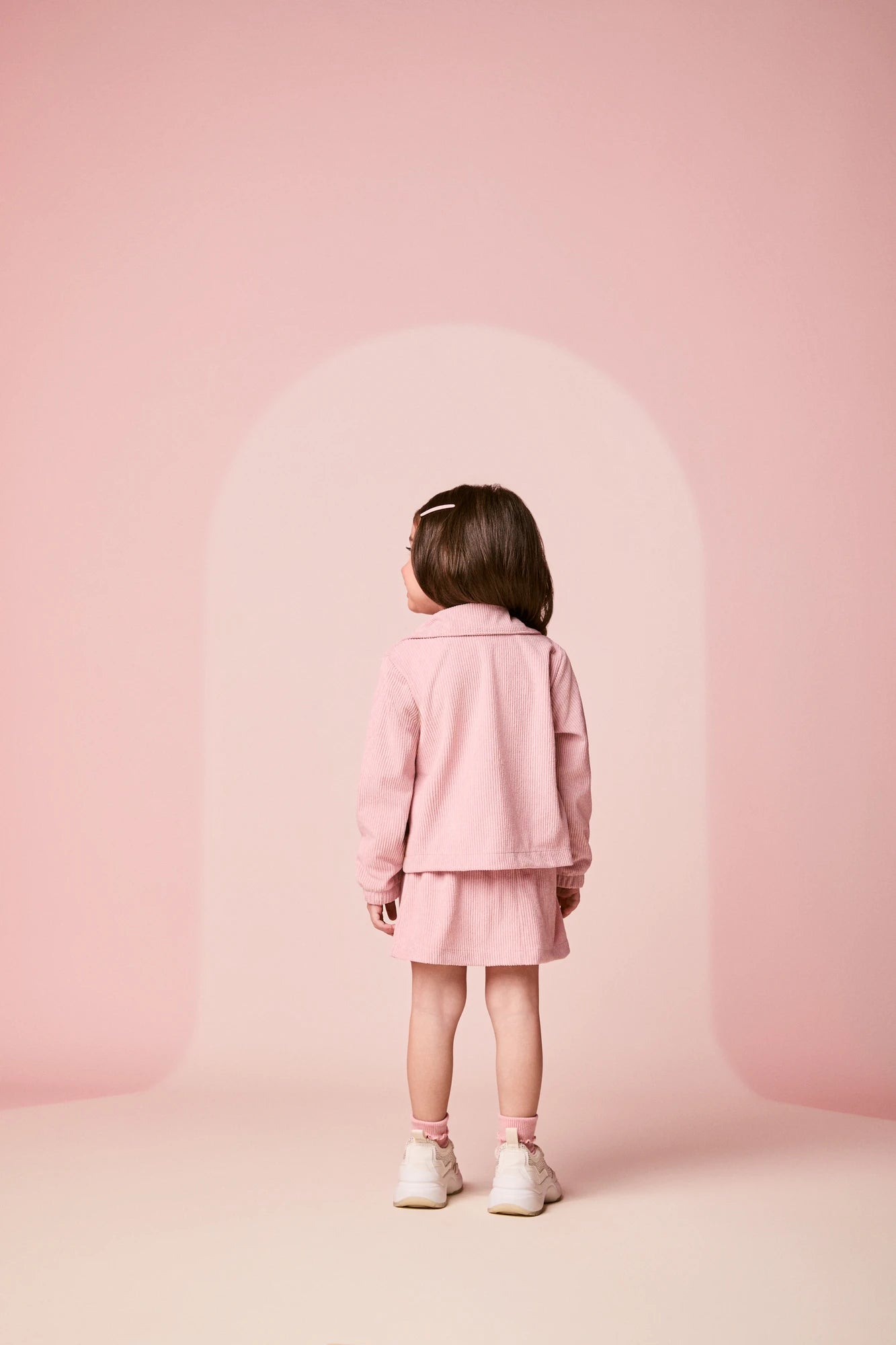 Jaqueta Infantil Momi Inverno Rosa