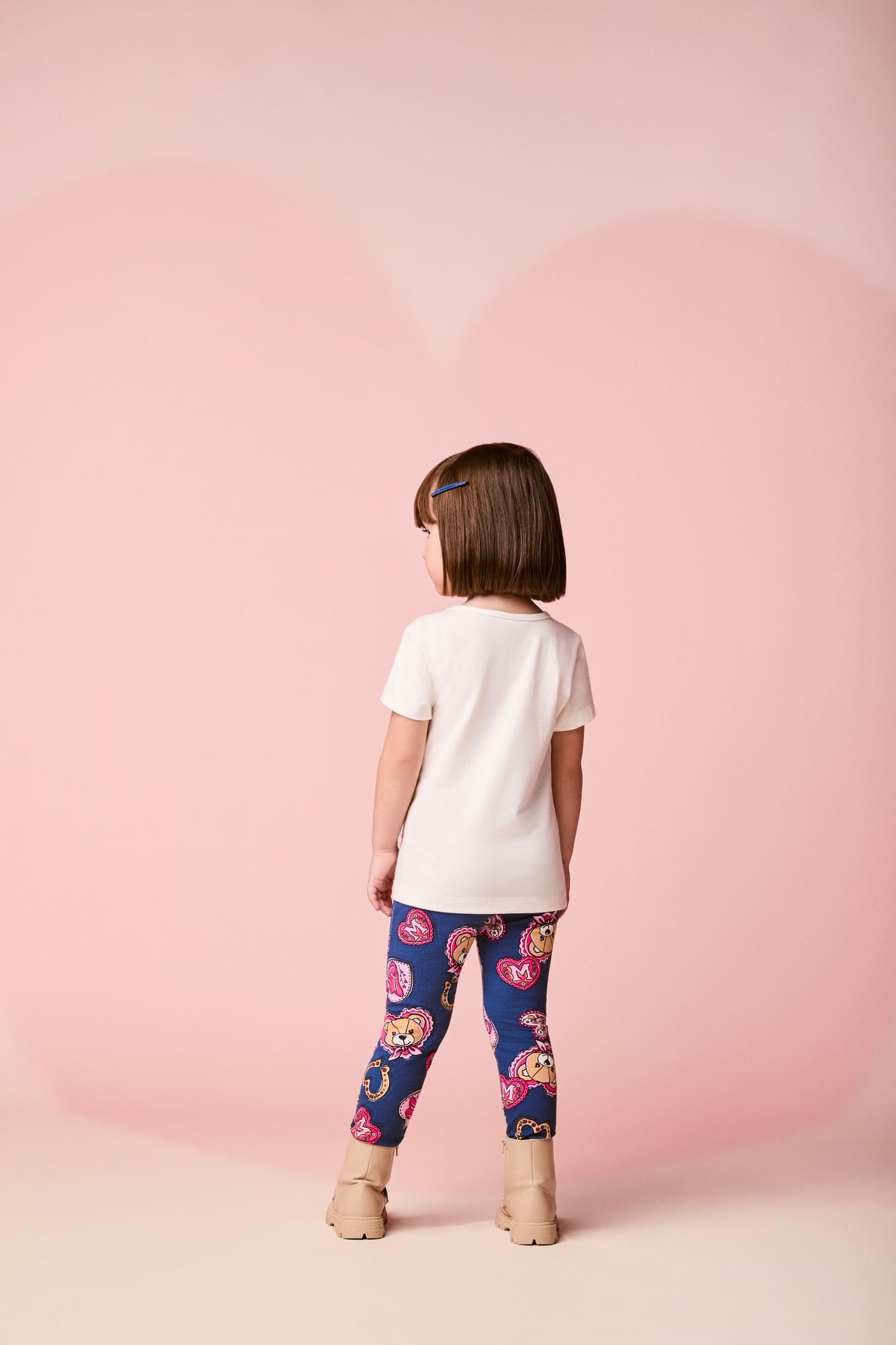 Conjunto Infantil Momi Inverno com Calça Legging e Blusa Manga Longa Ursinha Chaveiro
