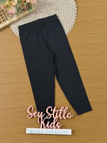 Calça Legging Infantil Cinti Inverno Térmica Preta