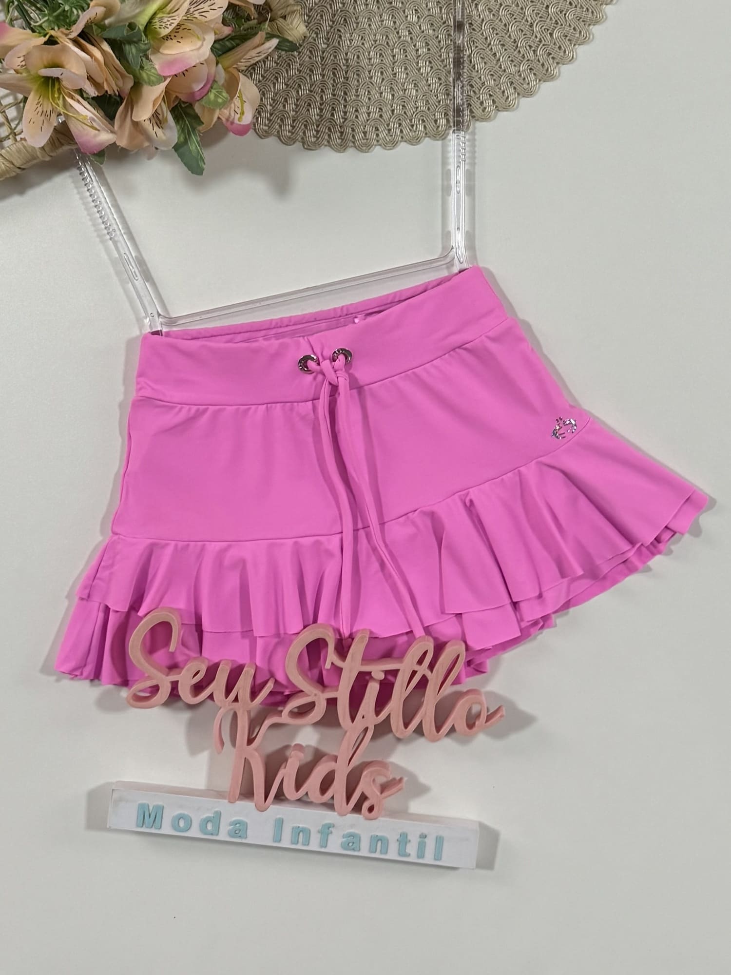 Saia Infantil Siri Kids Poliamida Julia Bliss 40064