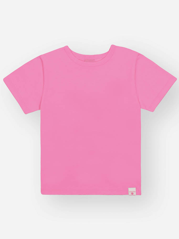 Blusa Infantil Cinti Verão Rosa Escuro
