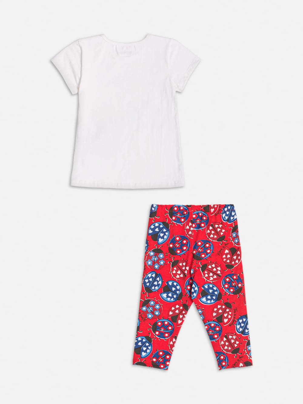 Conjunto Infantil Momi Verão Legging e Blusa Joaninha