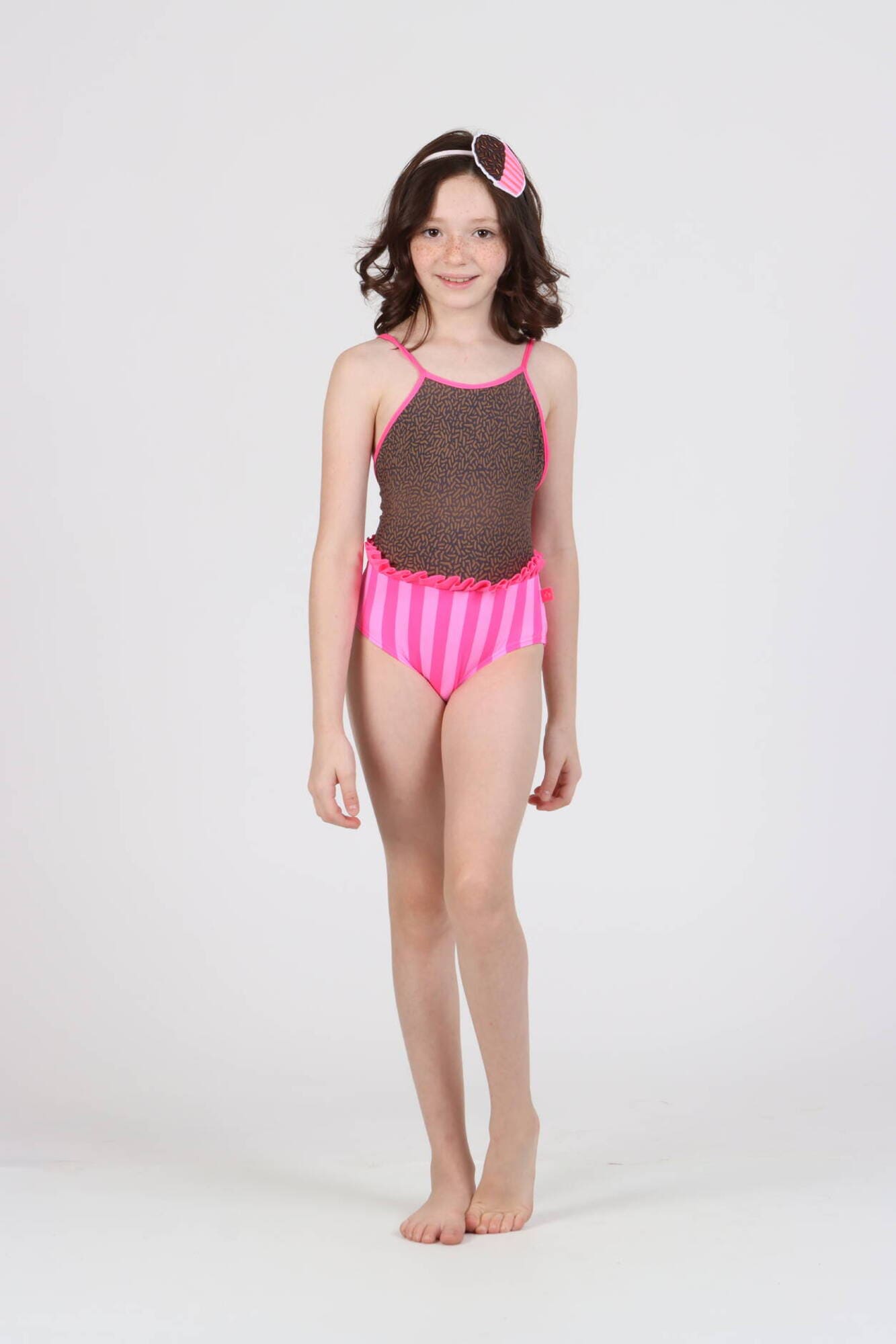 Maiô Infantil Siri Kids Malu Brigadeiro 40167