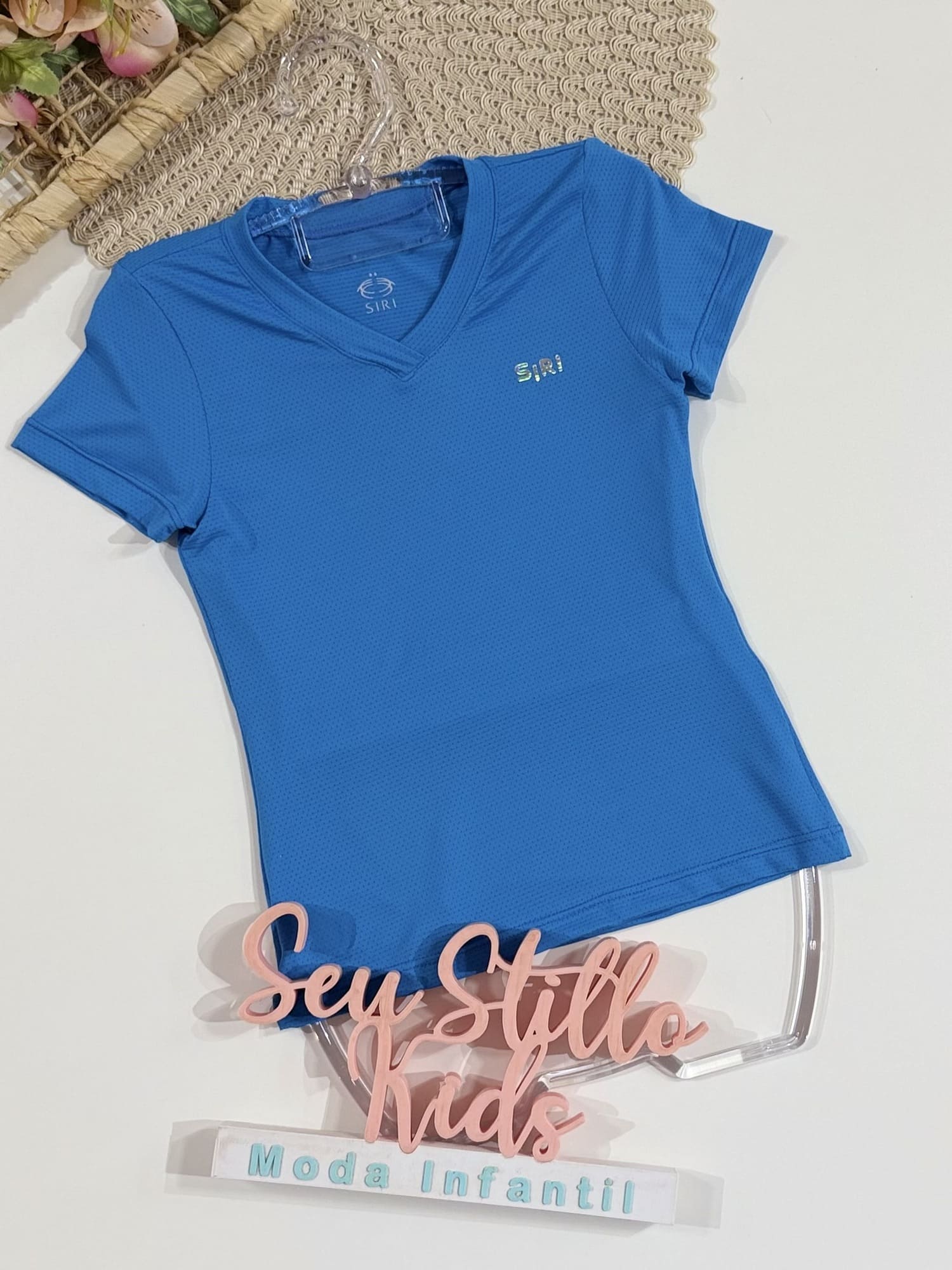 Blusa Infantil Siri Kids Sport Farnanda Azul 42604