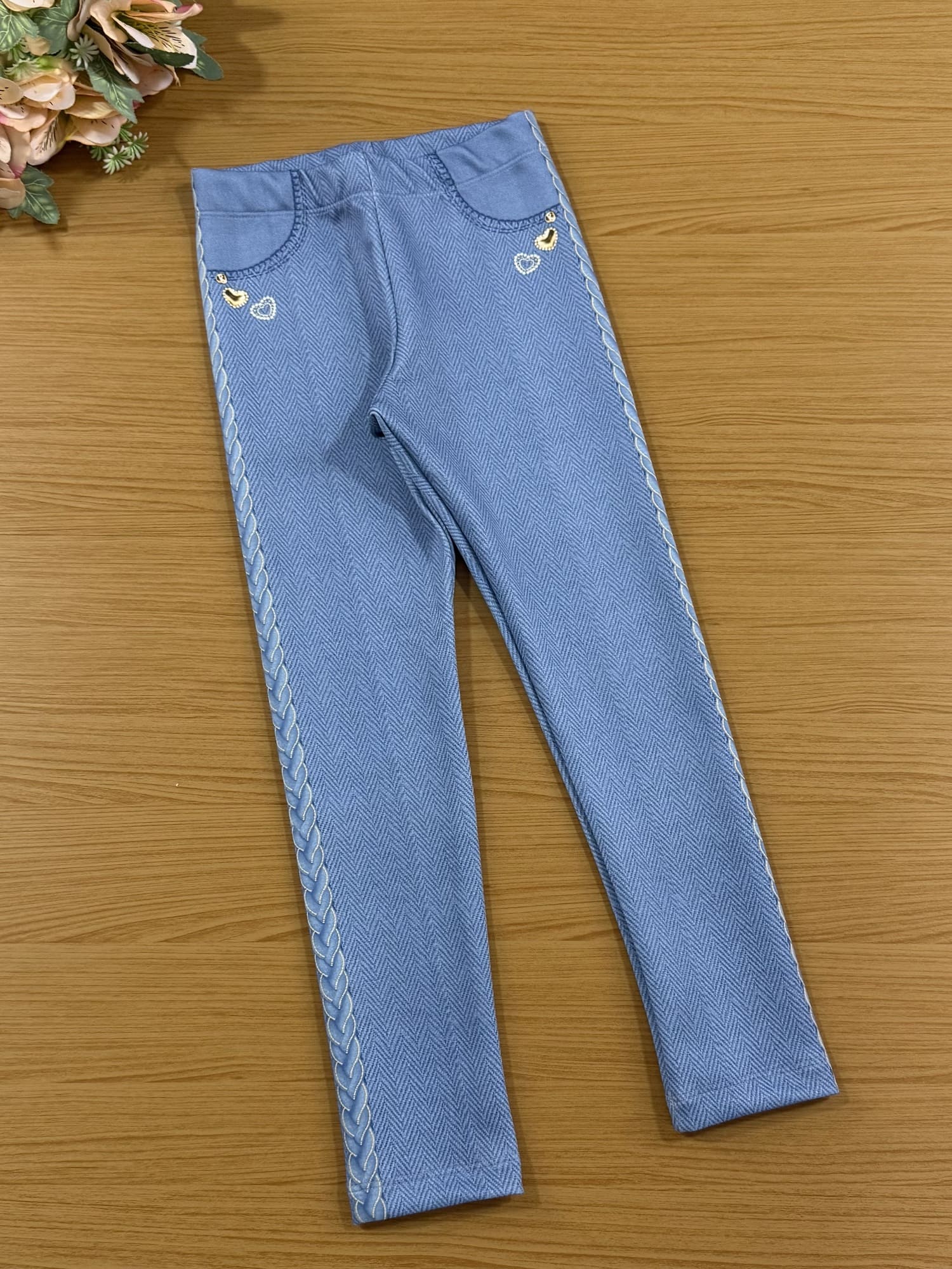 Conjunto Infantil Kukiê Inverno com Calça Legging e Blusa Manga Longa Awesome