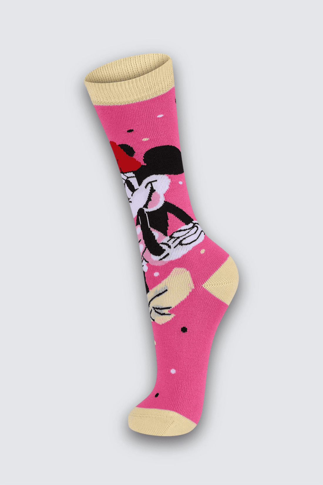 Meia Infantil Lupo 3/4 Minnie Disney