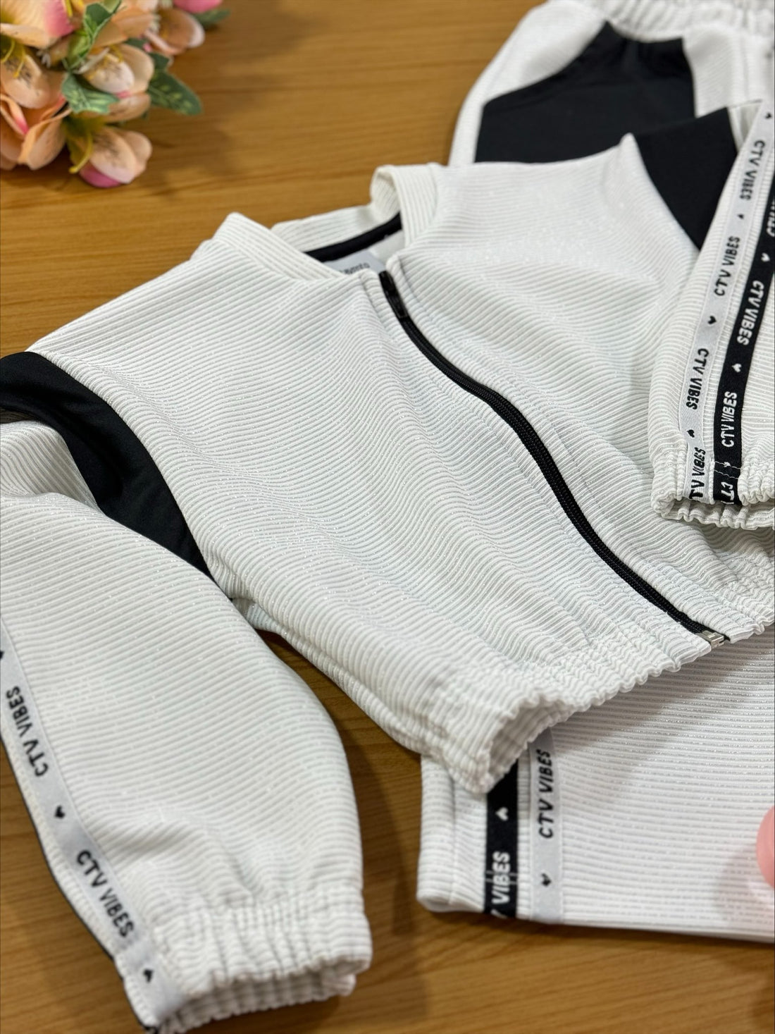 Conjunto Infantil Catavento Inverno Calça e Jaqueta Brilho