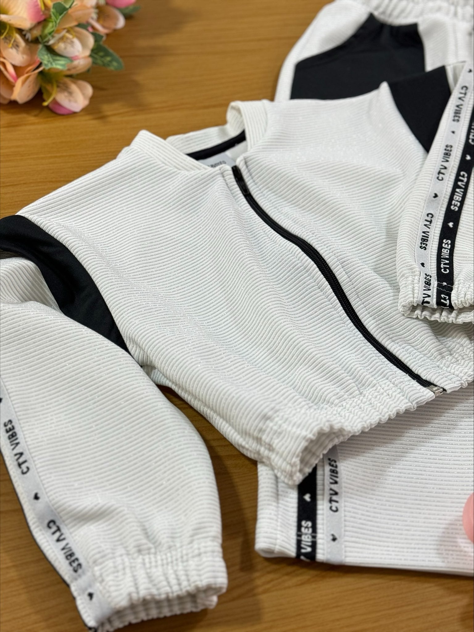 Conjunto Infantil Catavento Inverno Calça e Jaqueta Brilho