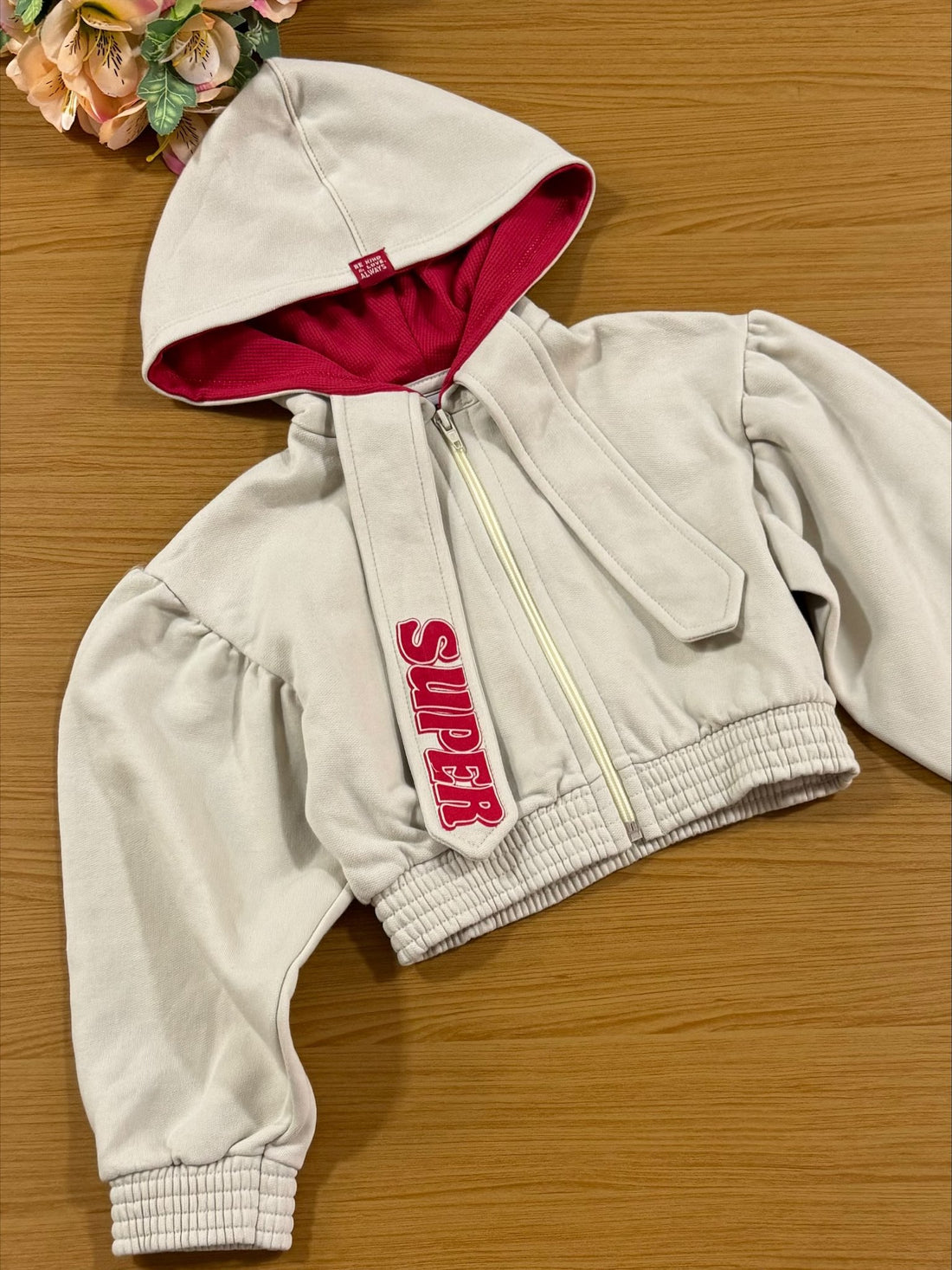 Conjunto Infantil Catavento Inverno Calça e Jaqueta Super Girl