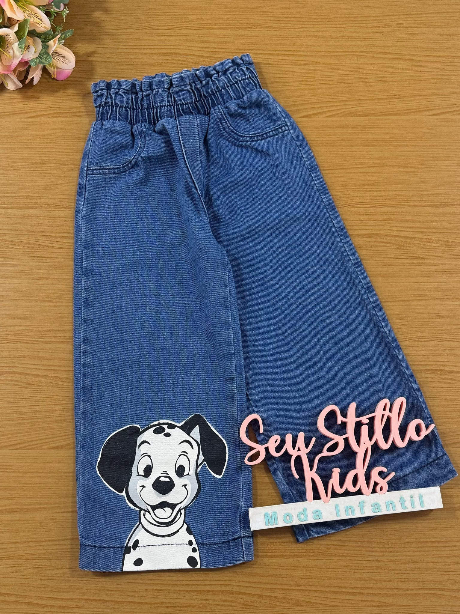 Calça Infantil Momi Inverno 101 Dálmatas