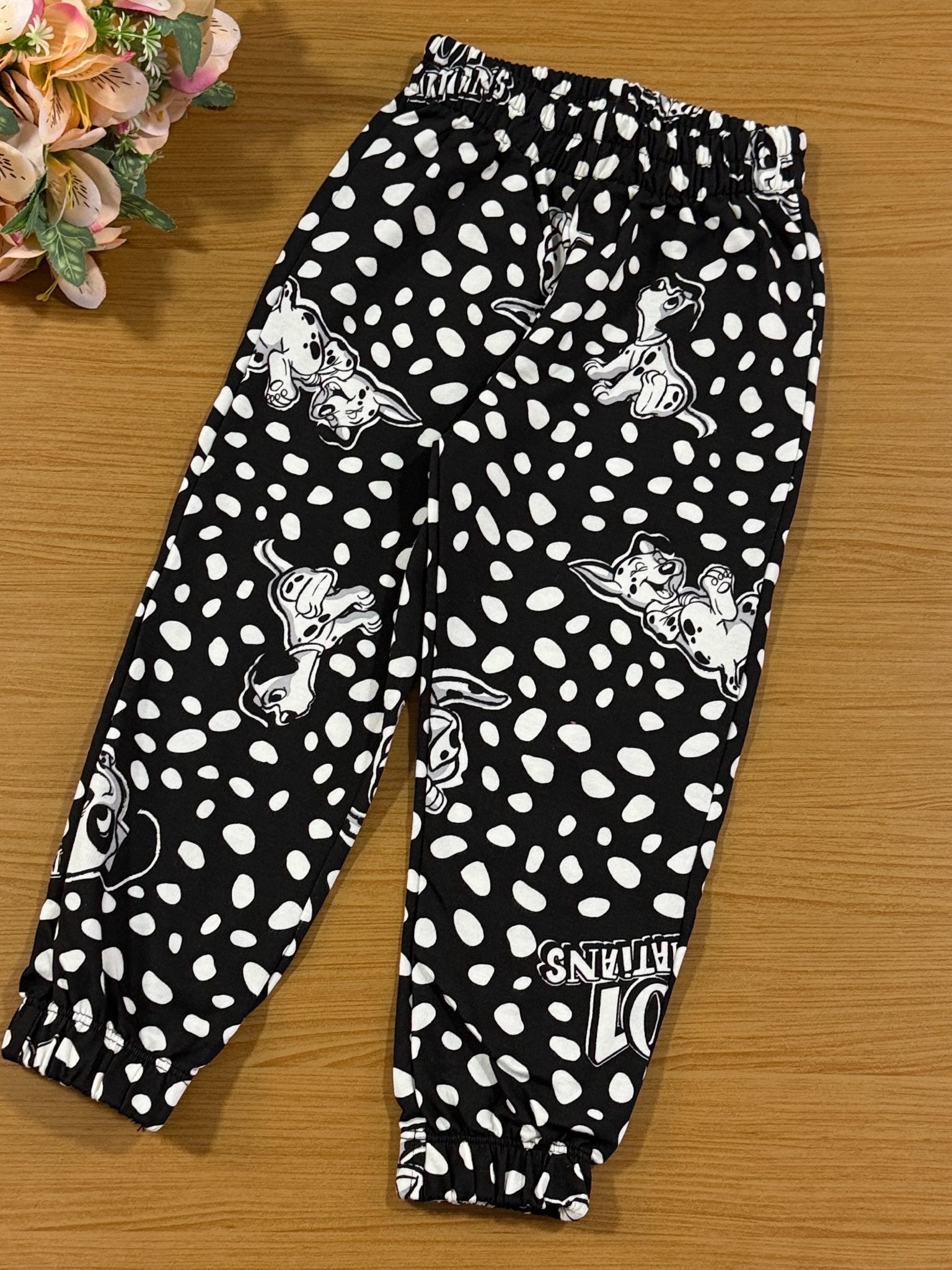 Conjunto Infantil Momi Inverno Calça e Moletom Sem Flanela 101 Dálmatas Disney