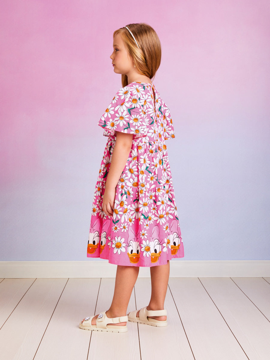 Vestido Infantil Momi Verão Margarida
