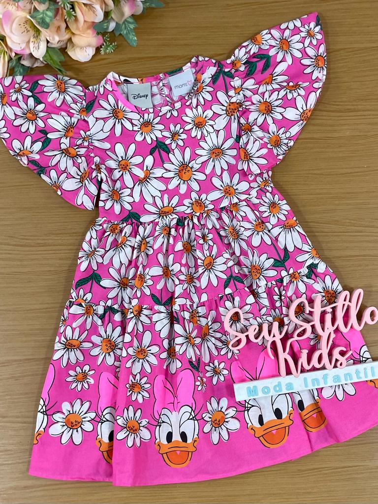 Vestido Infantil Momi Verão Margarida