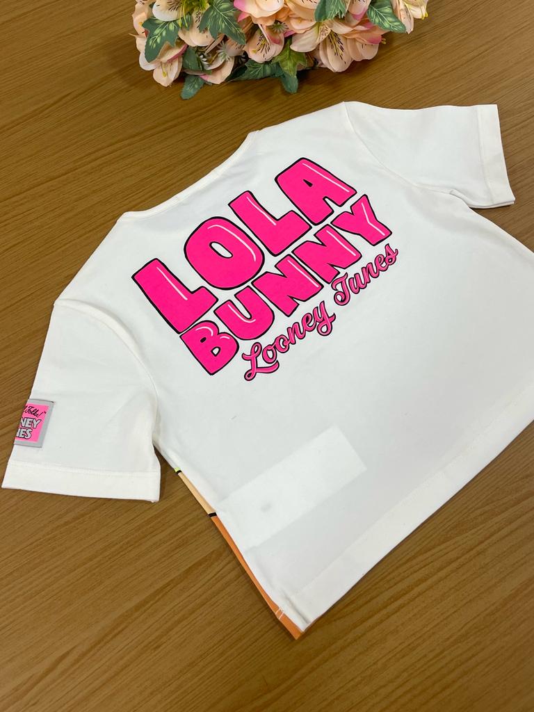 Blusa Infantil Momi Verão Branca Lola