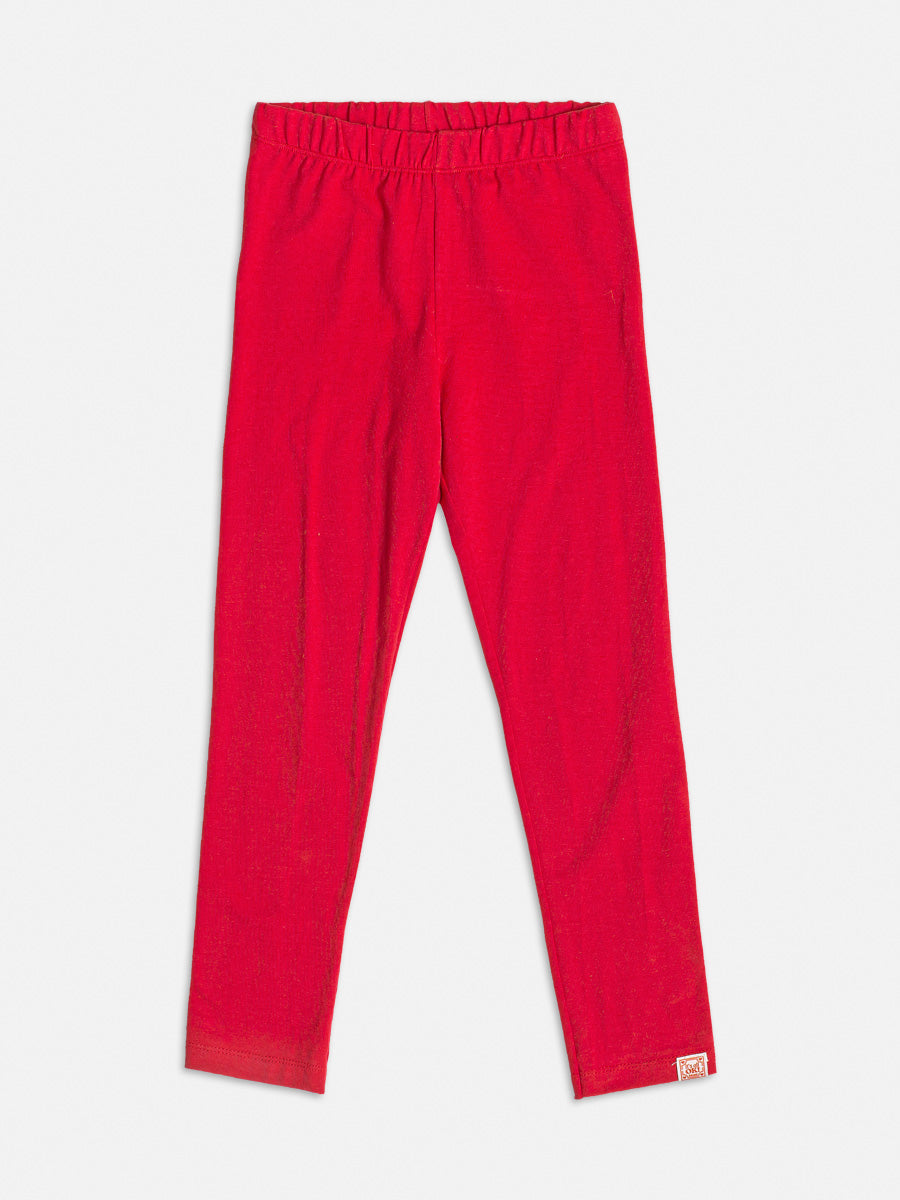 Conjunto Infantil Momi Verão Com Calça Legging e Blusa Off White Cestinha