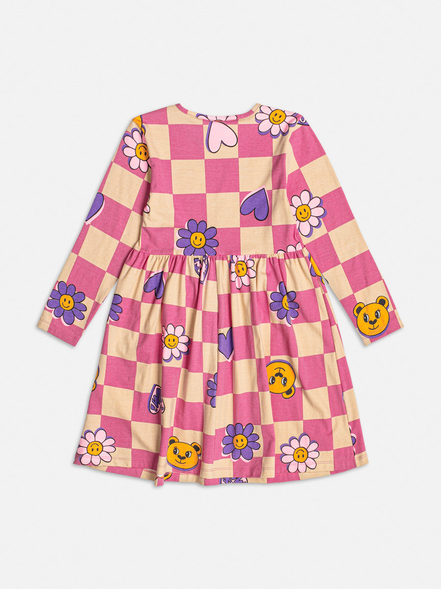 Vestido Infantil Momi Inverno Ursinhos