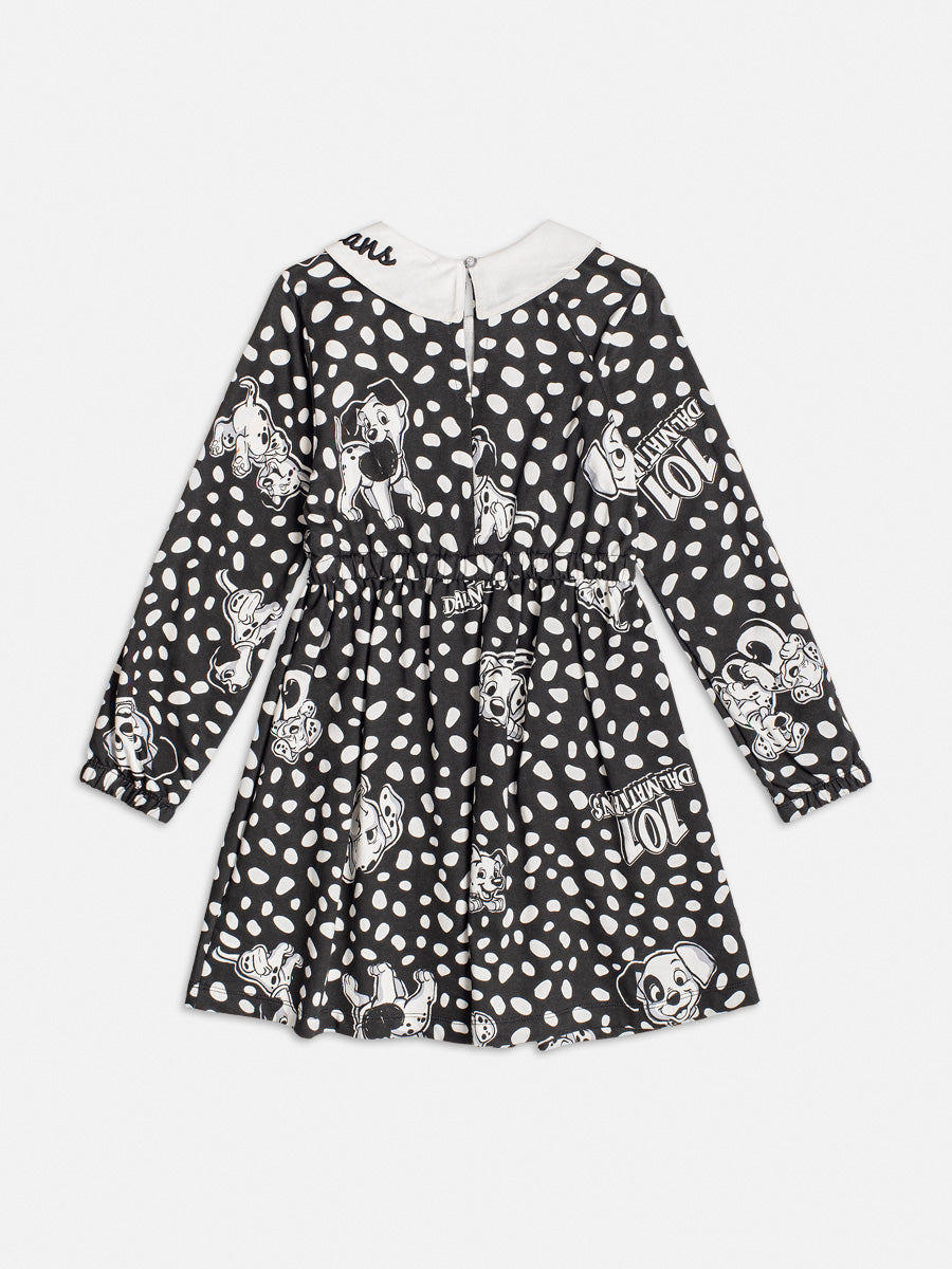 Vestido Infantil Momi Inverno 101 Dálmatas Disney