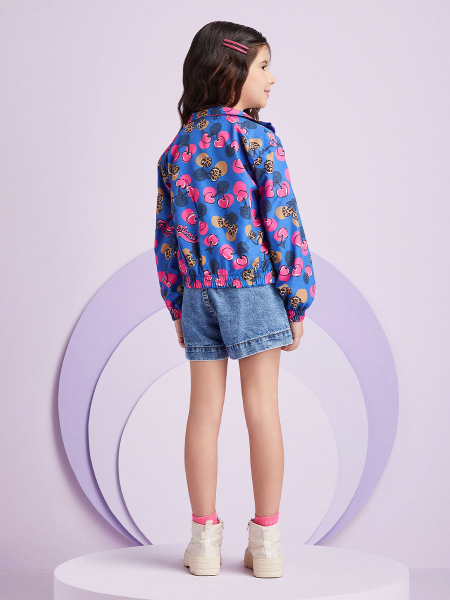 Jaqueta Infantil Momi Inverno Corta Vento Cereja