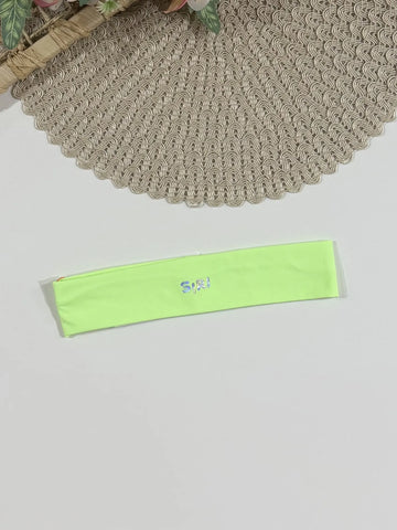 Tiara Faixa Infantil Siri Kids Sport Verde Neon
