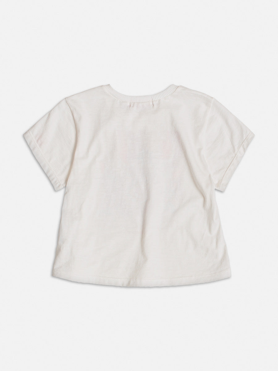 Conjunto Infantil Momi Verão Com Shorts Saia e Blusa Flowers