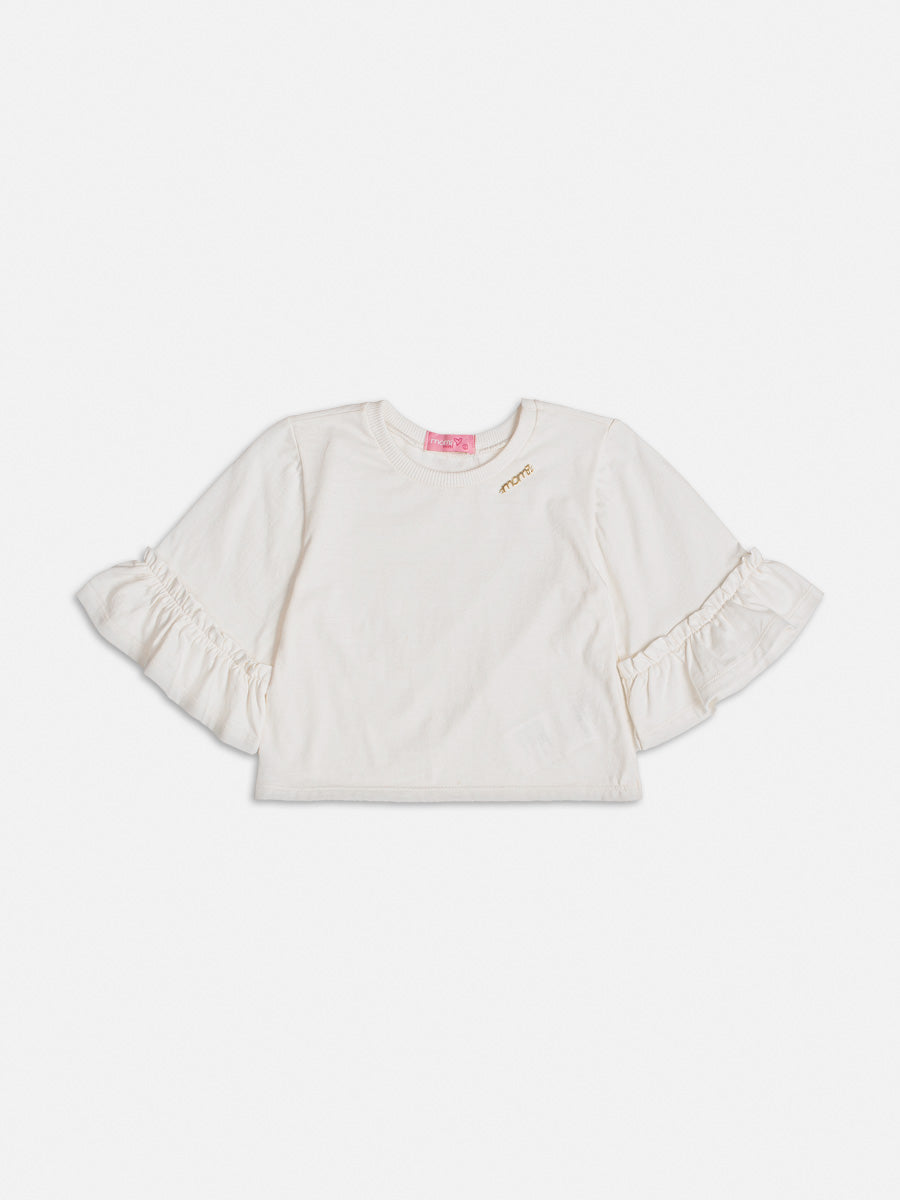 Conjunto Infantil Momi Verão Com Saia e Blusa Cerejinha