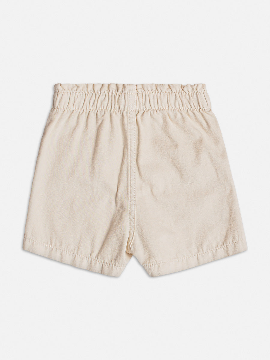 Conjunto Infantil Momi Verão Com Shorts e Bata Rosa de Bolinhas