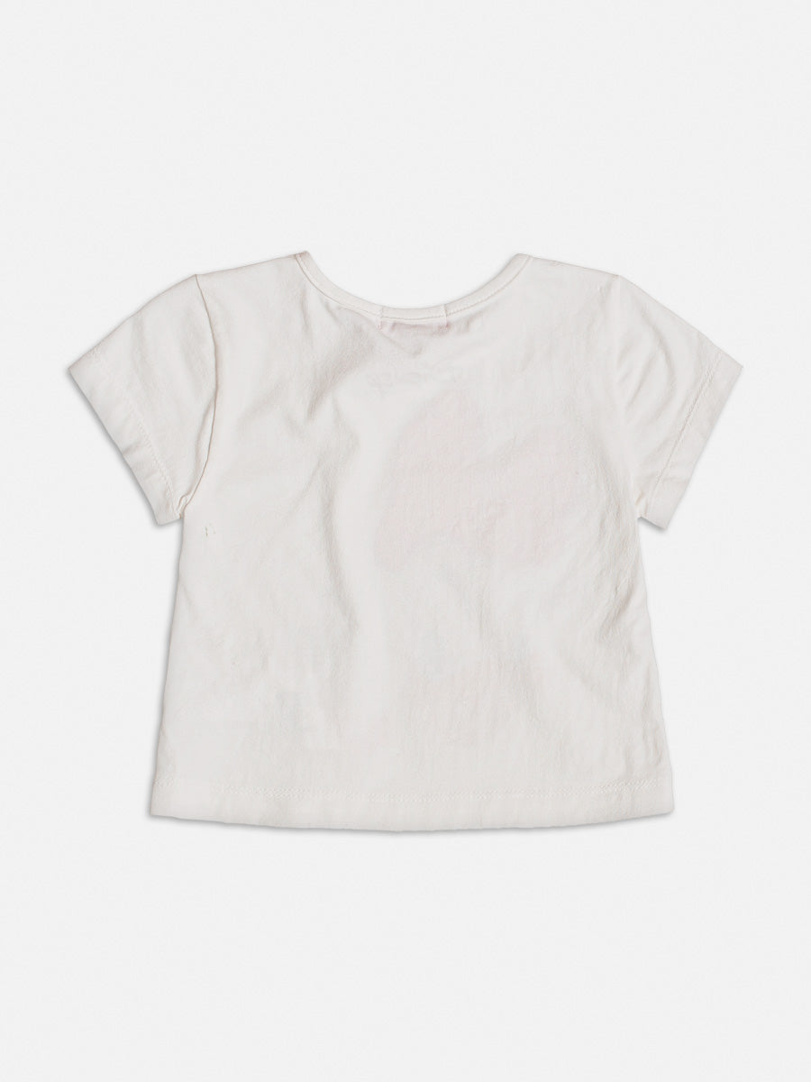 Conjunto Infantil Momi Verão Com Saia e Blusa Margarida