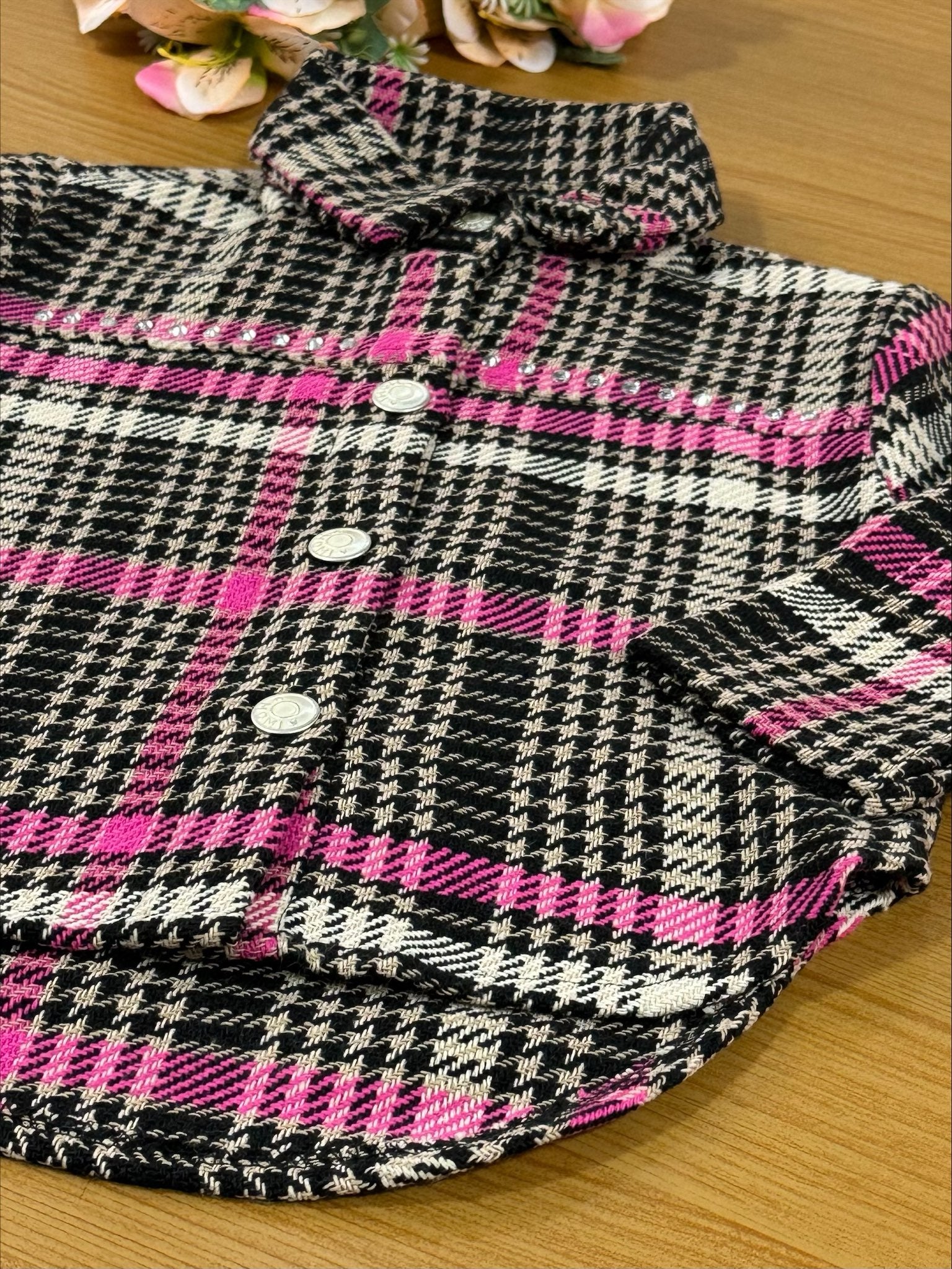 Casaco Infantil Momi Inverno Xadrez