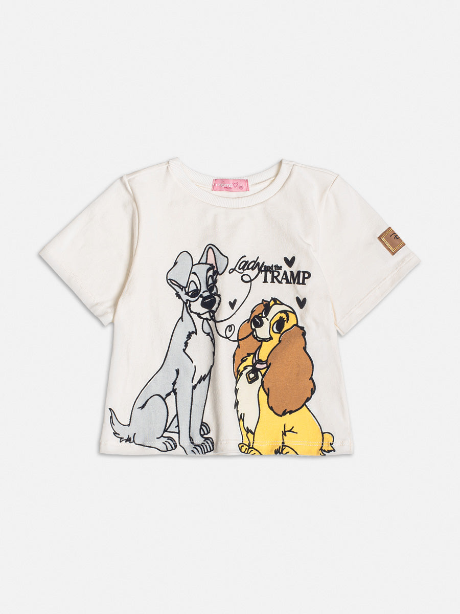Blusa Infantil Momi Inverno Dama e o Vagabundo