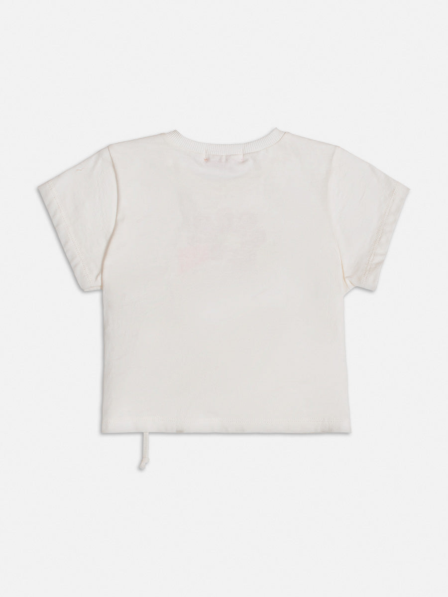 Conjunto Infantil Momi Verão Com Shorts e Blusa Amazing Rosa