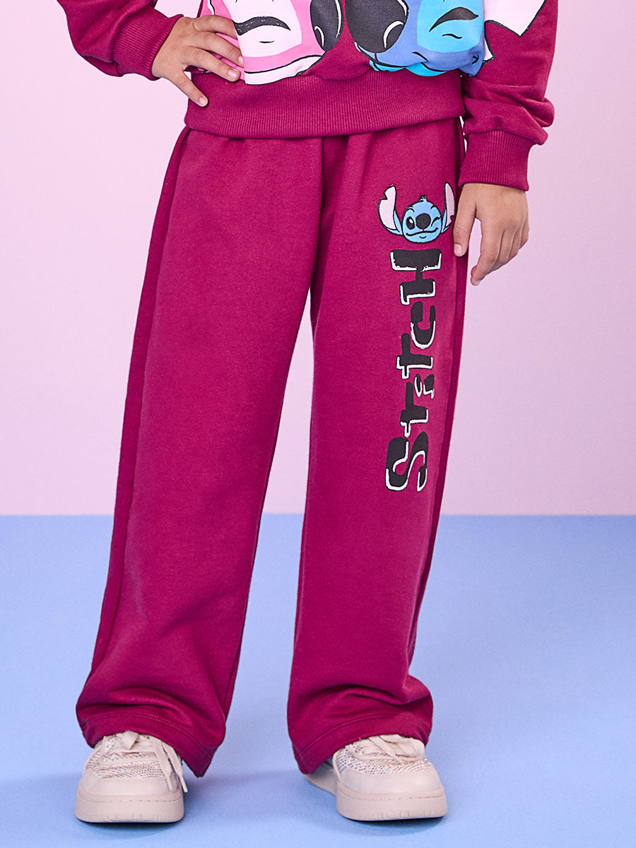 Conjunto Infantil Momi Inverno Calça e Moletom Angel e Stitch