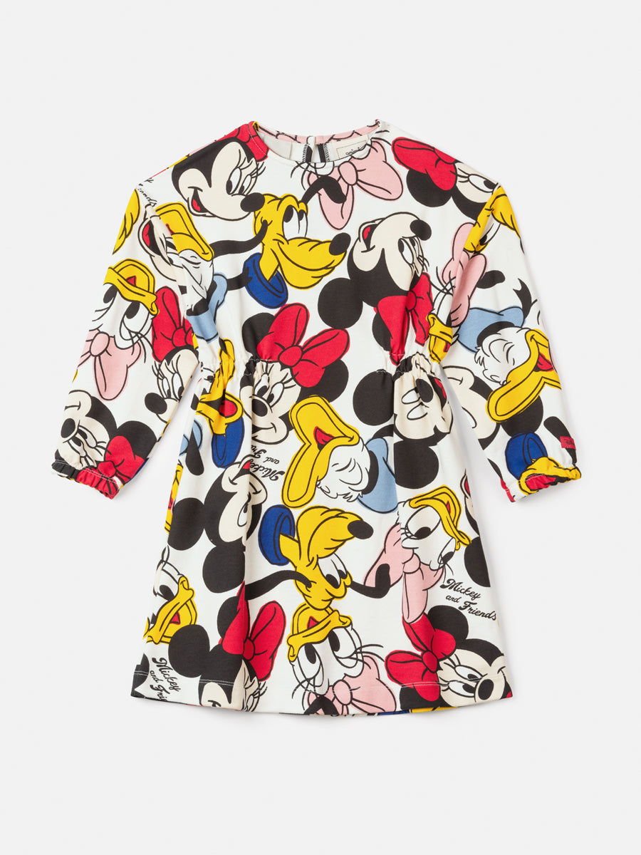 Vestido Infantil Animê Inverno Mickey And Friends Disney