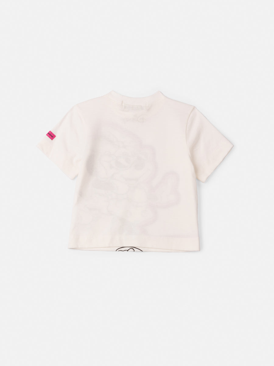 Blusa Infantil Animê Verão Off Minnie Disney