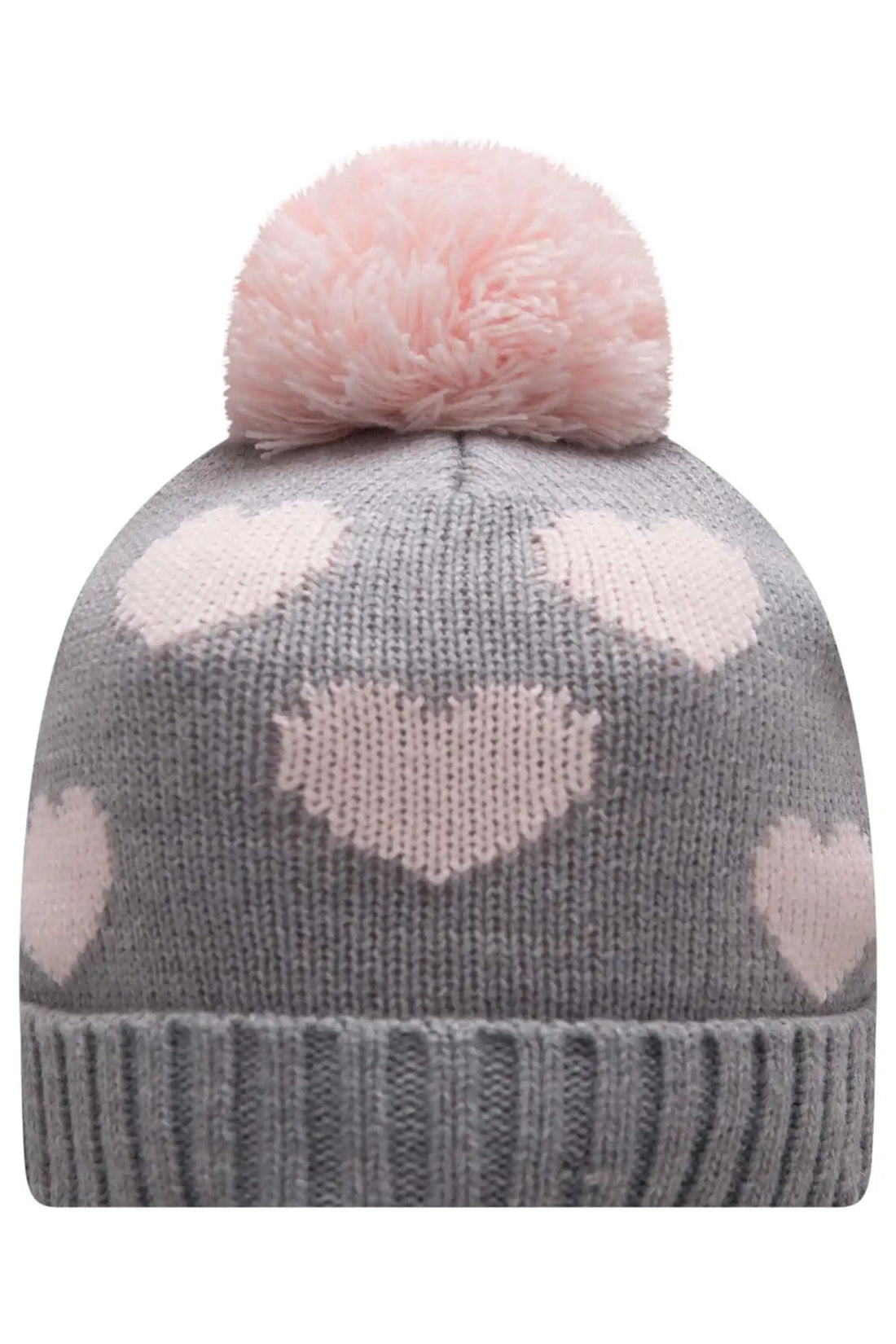 Gorro Infantil Kukie Inverno Tricot Corações