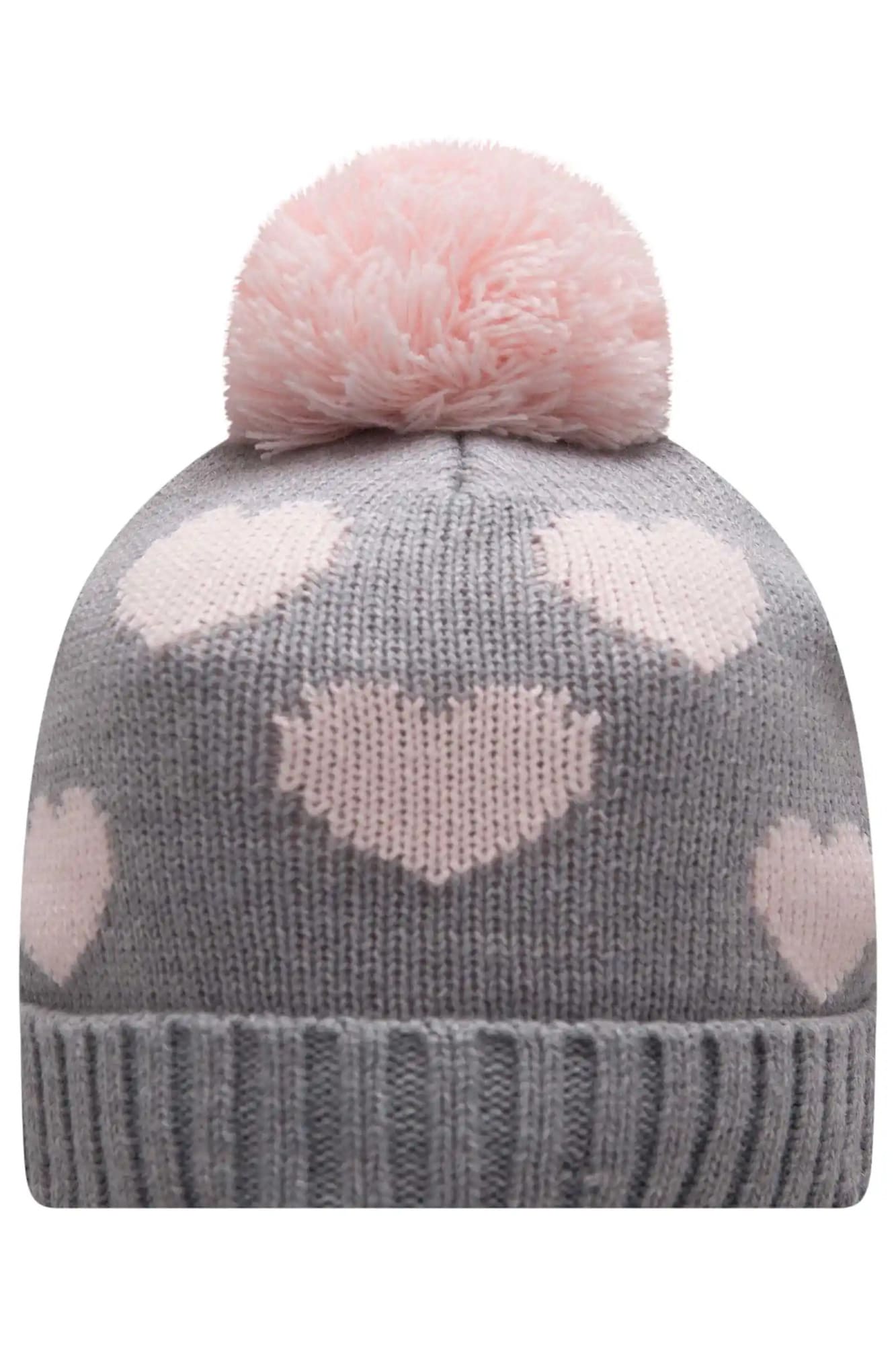 Gorro Infantil Kukie Inverno Tricot Corações