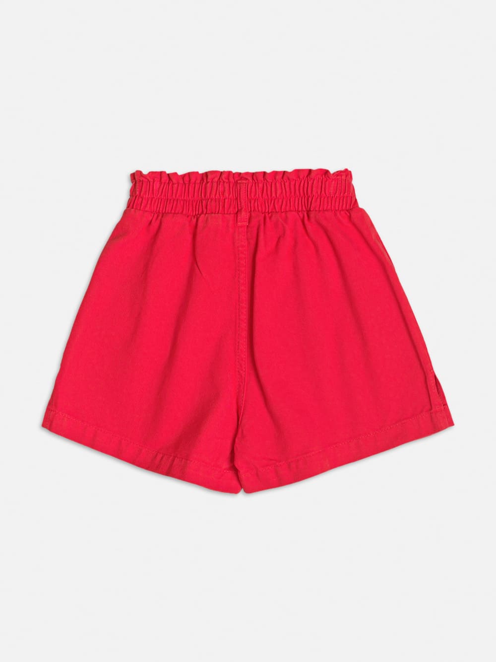Conjunto Infantil Momi Verão Shorts Vermelho e Blusa Margarida Disney