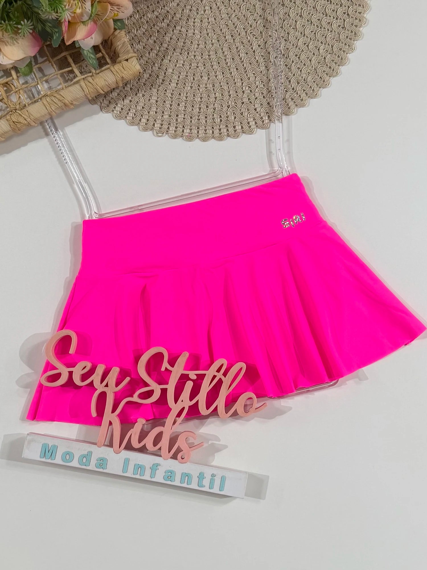 Saia Infantil Siri Kids Rosa Luisa Euforia 43065