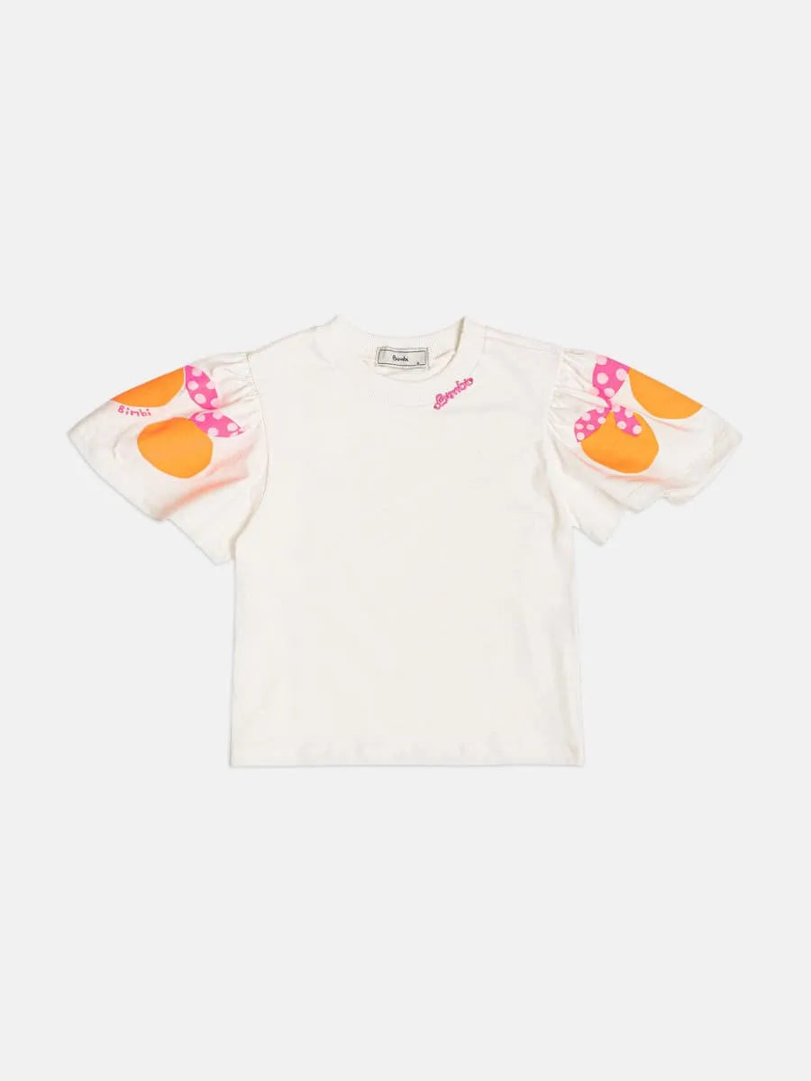 Blusa Infantil Menina Bimbi Branca Frutinhas