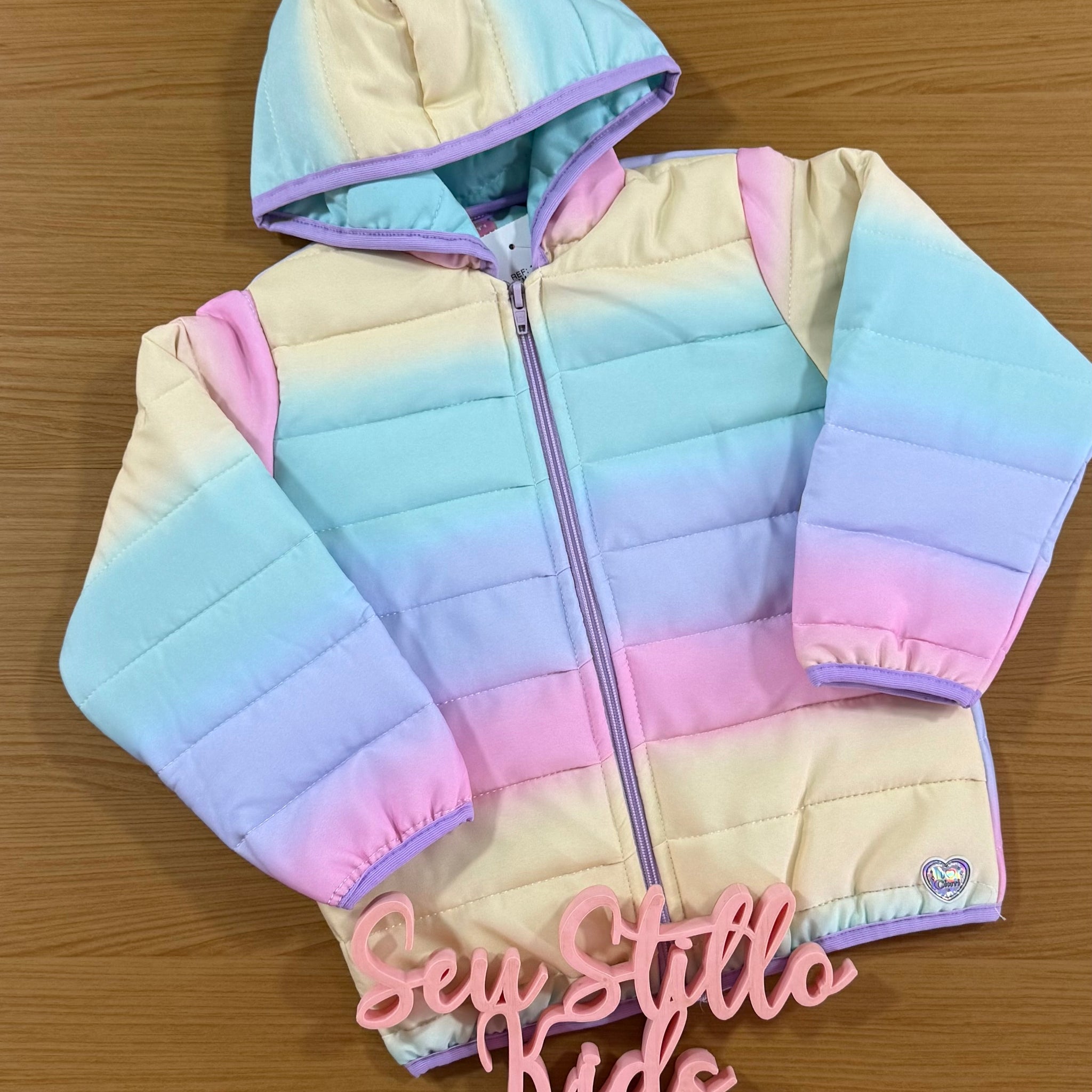 Jaqueta Infantil Cinti Inverno Candy Colors