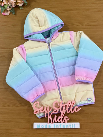 Jaqueta Infantil Cinti Inverno Candy Colors