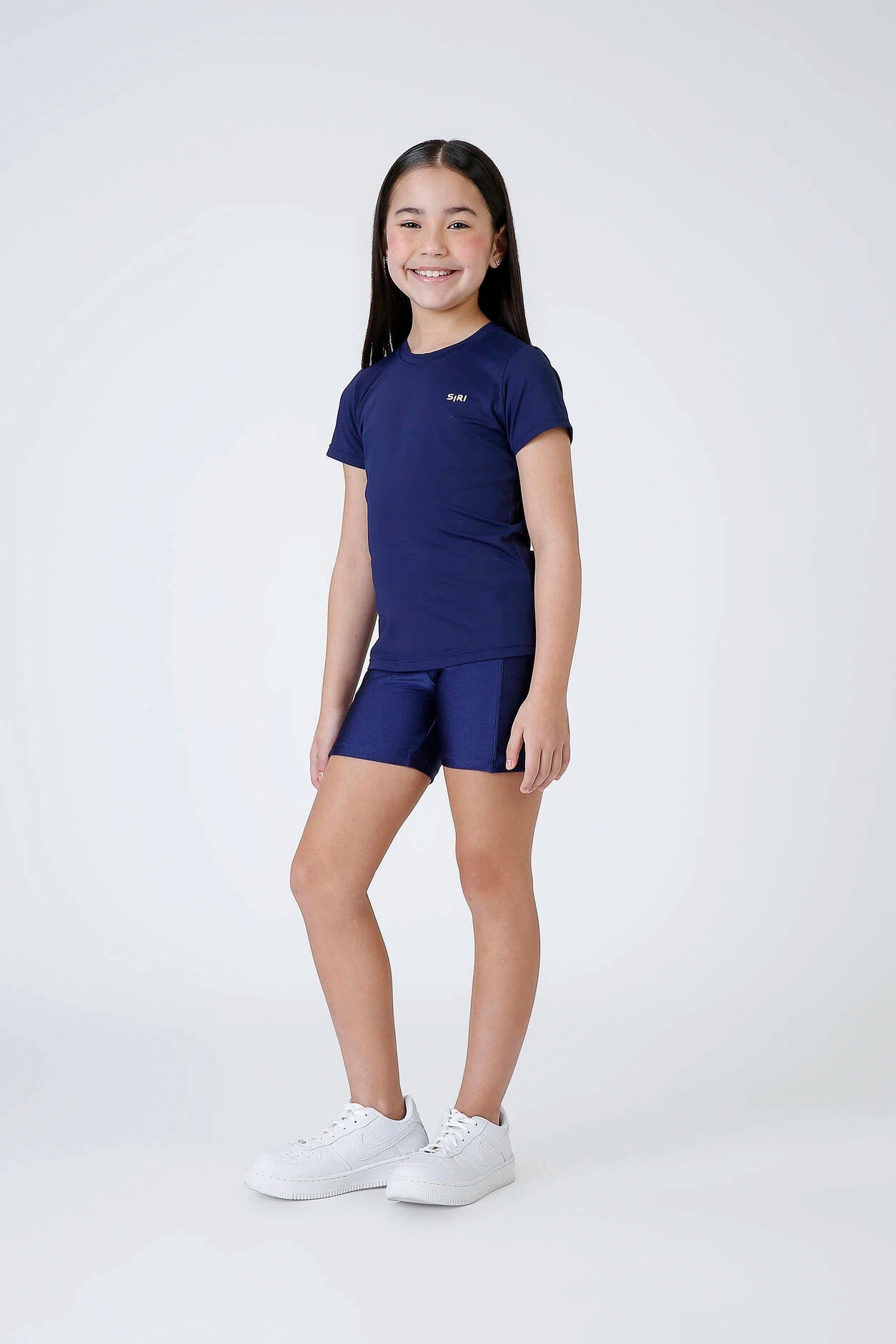 Blusa Infantil Siri Kids Sport Maria New Azul Marinho 42987