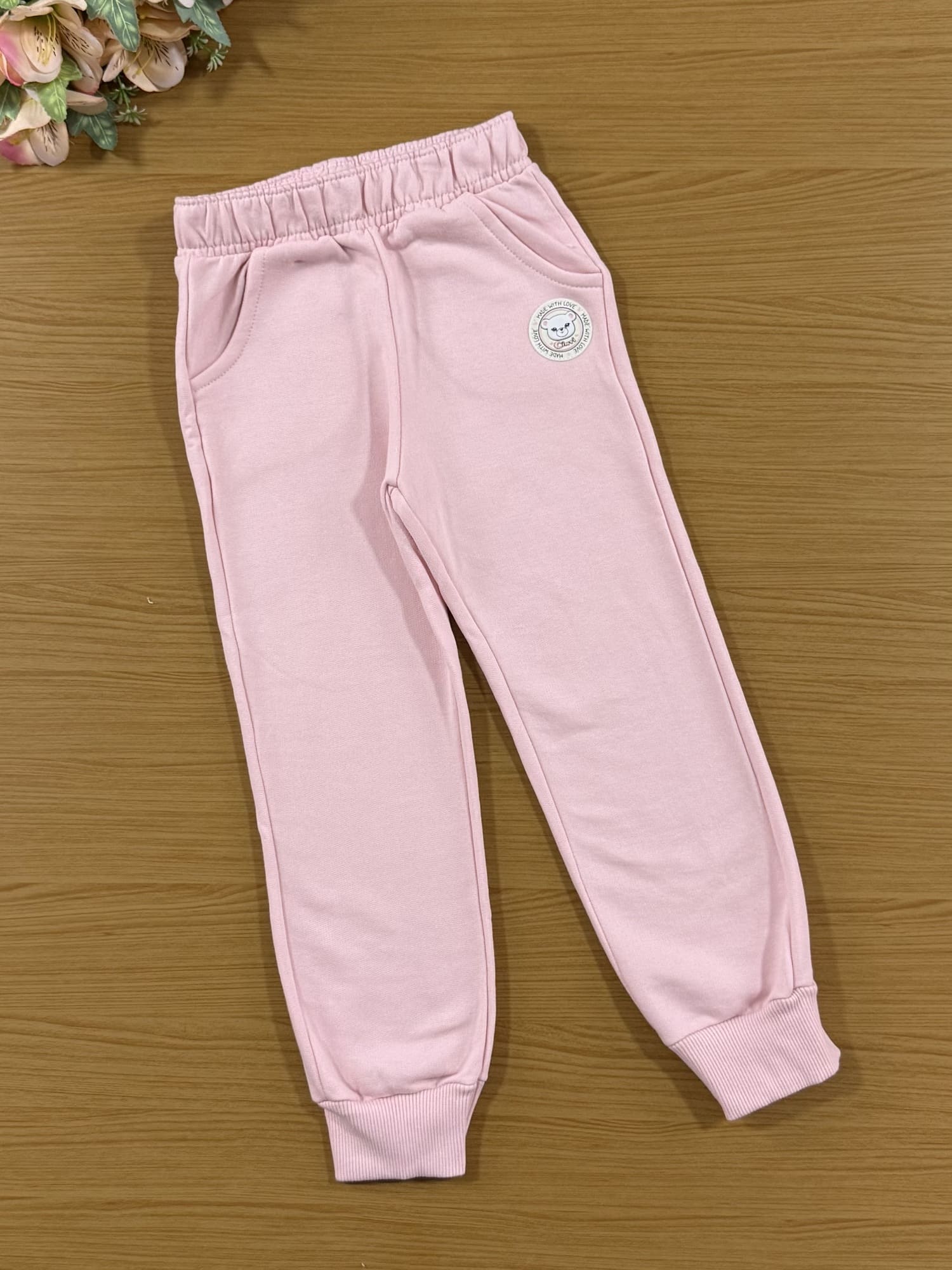 Conjunto Infantil Cinti Inverno Calça e Blusa Ursinha Cute