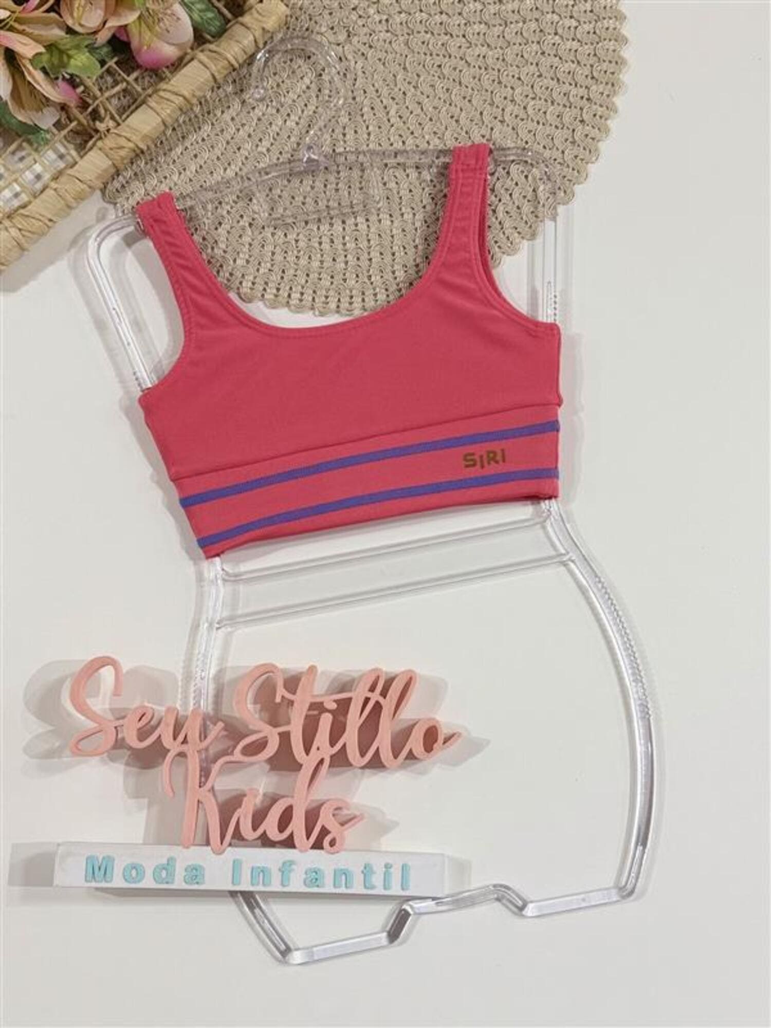 Top Infantil Siri Kids Sport Amanda Nagoya Coral 42639
