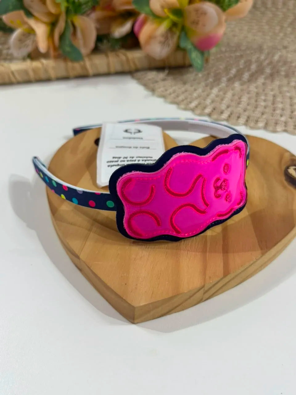 Tiara infantil Siri Kids Azul Marinho Julia Gummy