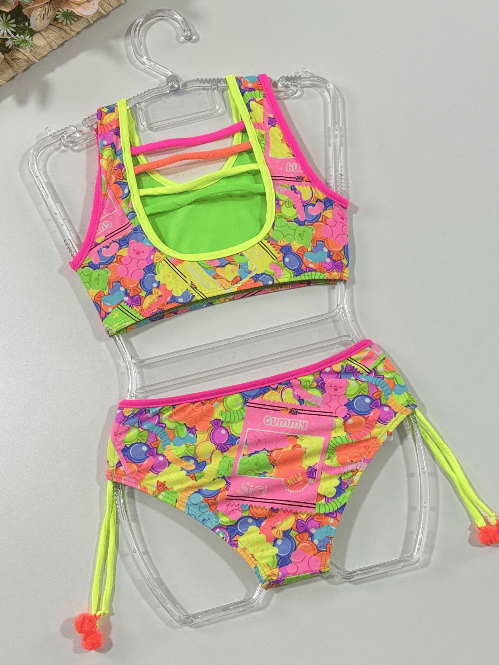 Biquíni Infantil Siri Kids Cropped Antonela Gummy 39018
